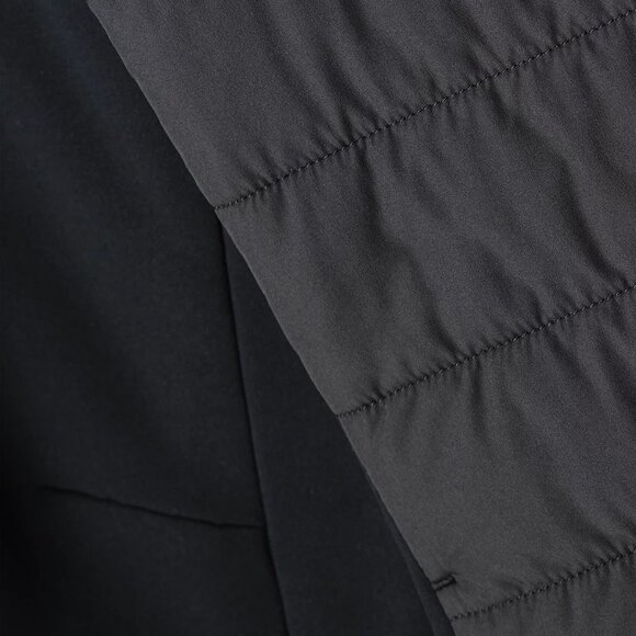 Rhone Men's Alpine Insulated Active Quilted Jacket Pockets Stretch Fleece Black - Picture 5 of 8